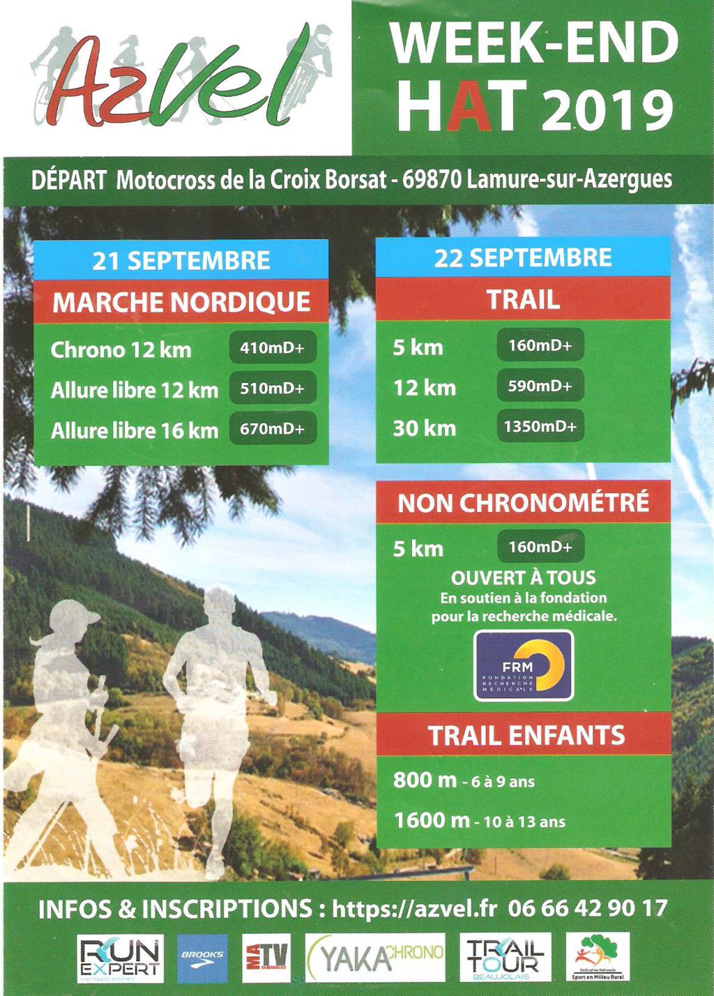 Affiche Haute Azergues trail
