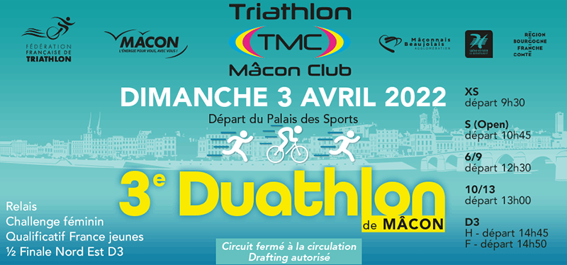 Bandeau 30eme Triathlon Macon