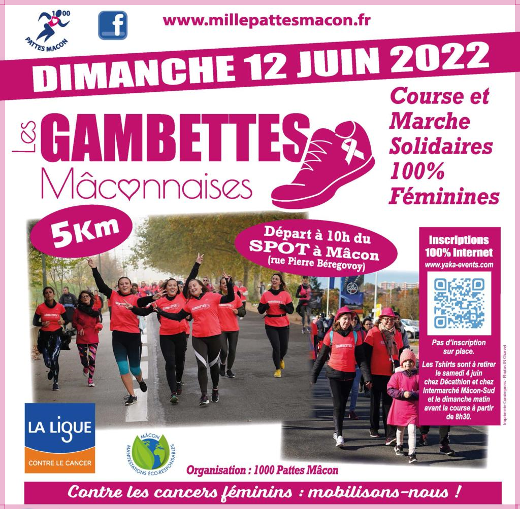 Affiche Gambettes Maconnaises