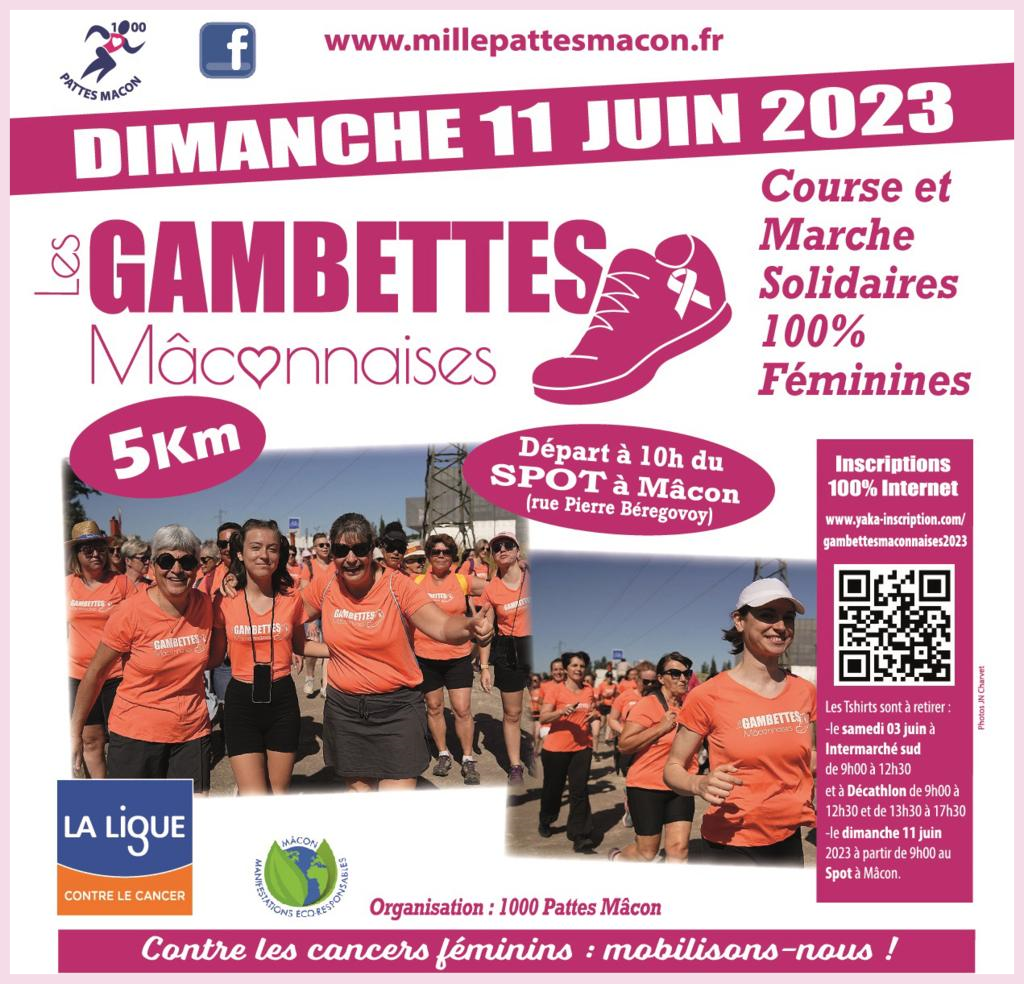 Affiche Gambettes Maconnaises